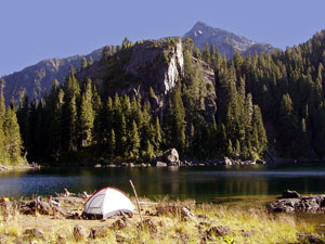 First Lake Camping