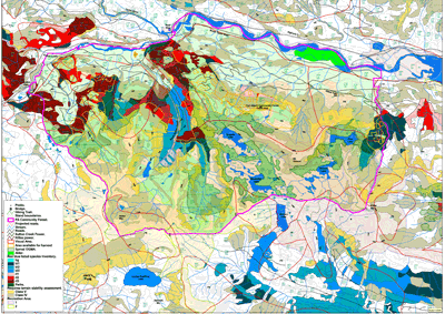 Port Alberni Community Forest - Sproat Area Map (East Area)